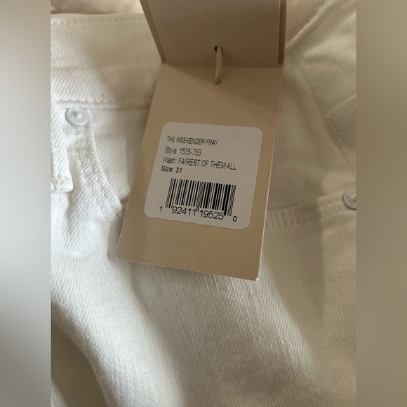 MOTHER Fairest Of Them All The Weekender Fray NWT New With Tag Size 31 - Picture 4 of 4